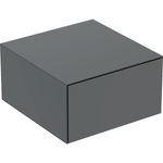 Mueble lateral Geberit ONE con un cajón: 45x24.5x47cm, Lava / Cubierto mate